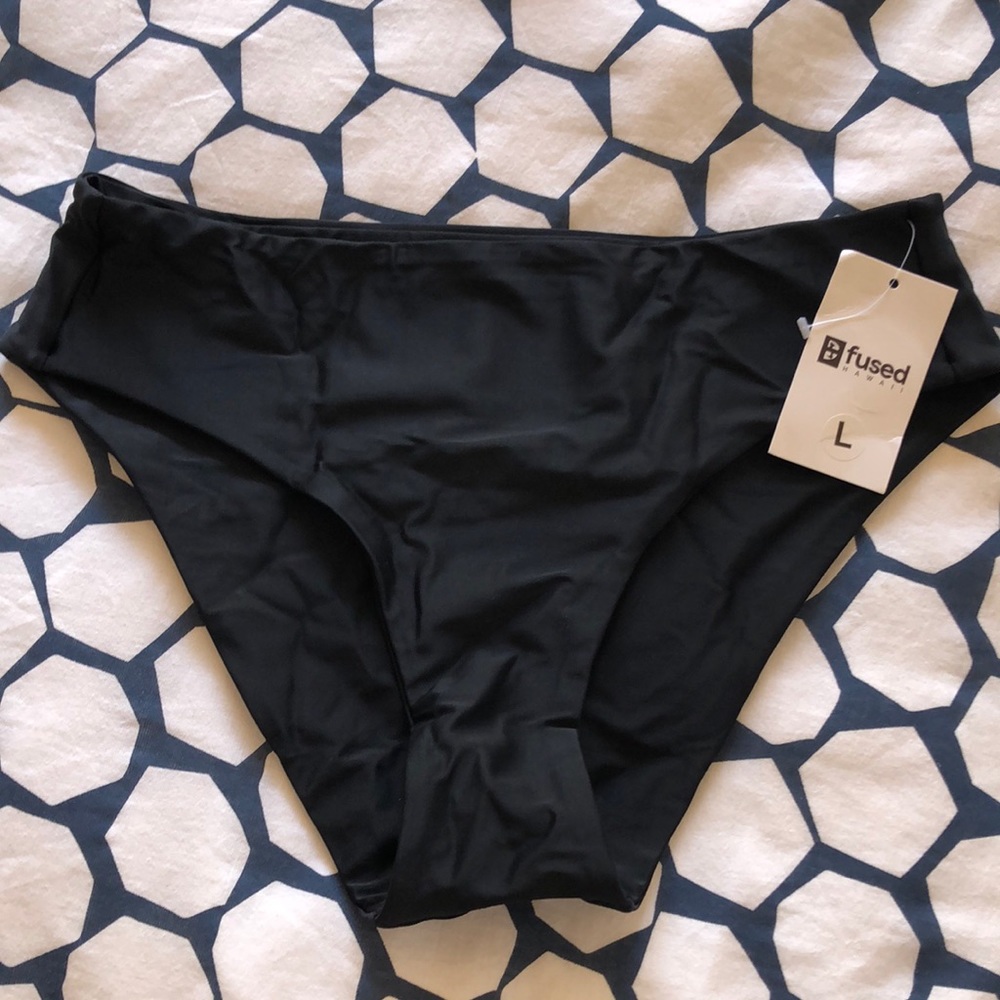 Fused Hawaii High Waisted Bikini Bottoms SZ L